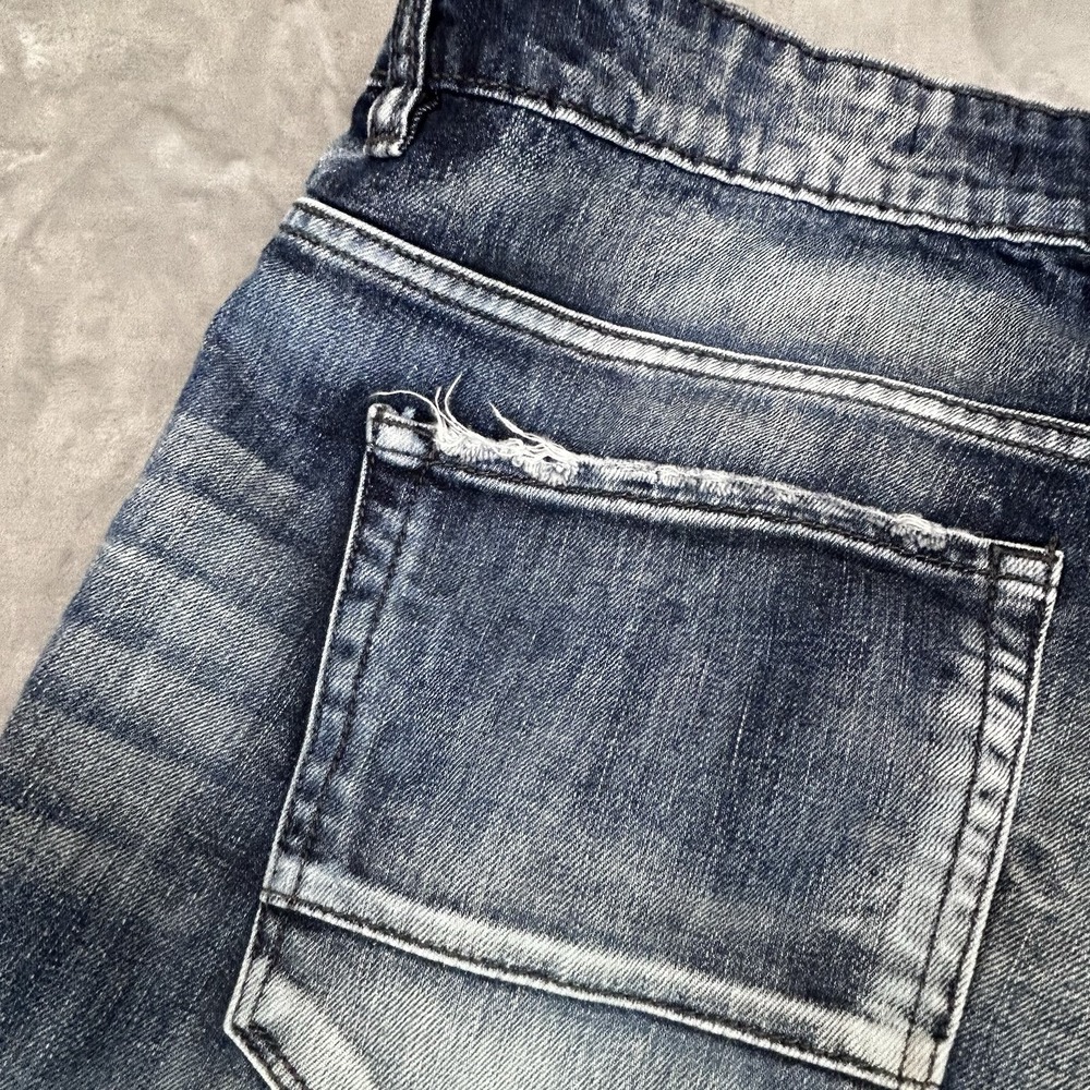 Jordan Craig Shorts Mens Size 36  Distressed Denim Shorts * - Picture 12 of 16